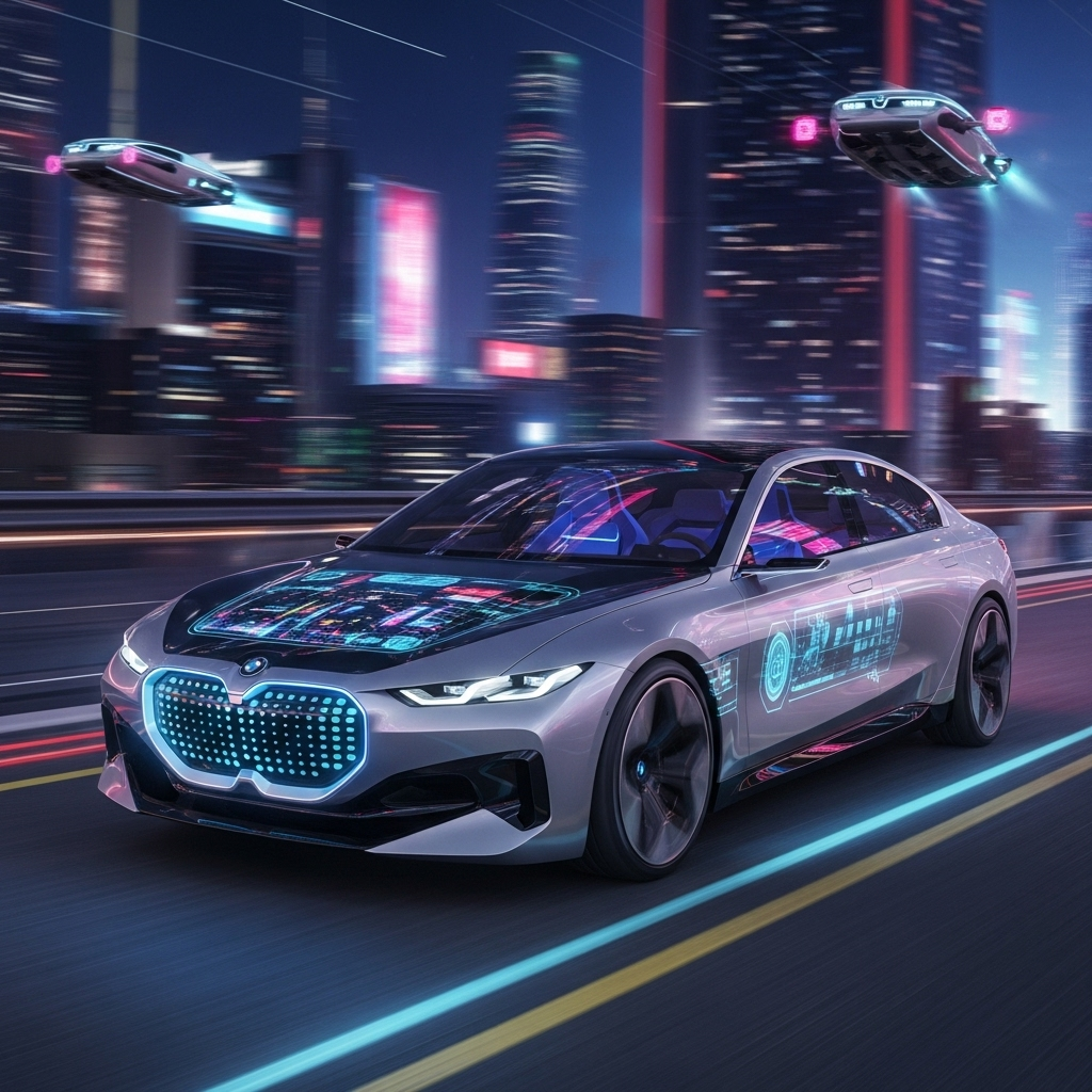 Przyszłość na czterech kołach: spojrzenie na BMW w roku 2025